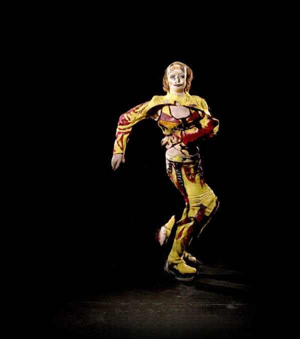 Jake Elwes, Zizi in Motion: A Deepfake Drag Utopia (movement by Wet Mess) - Wet Mess, 2023