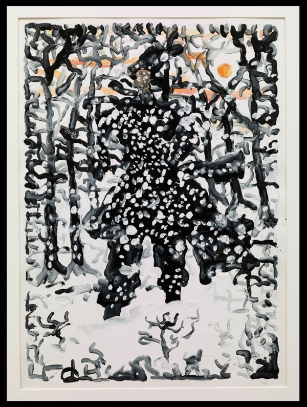 Derek Boshier, Fashion Victim in the Snow, 1987
