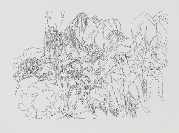 Harold Cohen, Untitled (i23-3770), 1985