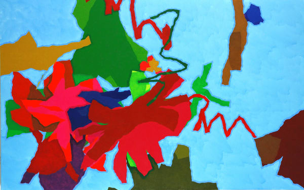 Harold Cohen, Summer Solstice, 2010