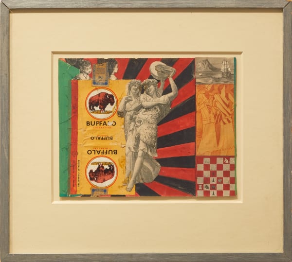 Pauline Boty, Untitled (Buffalo), 1960/61