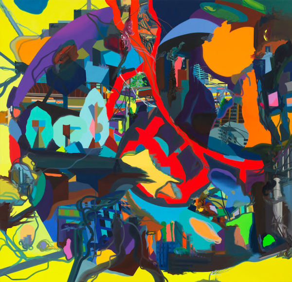 Franz Ackermann, Direction Away, 2016