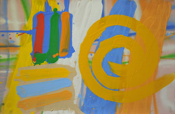 Albert Irvin, Study for Chalfont St Giles, c.1985