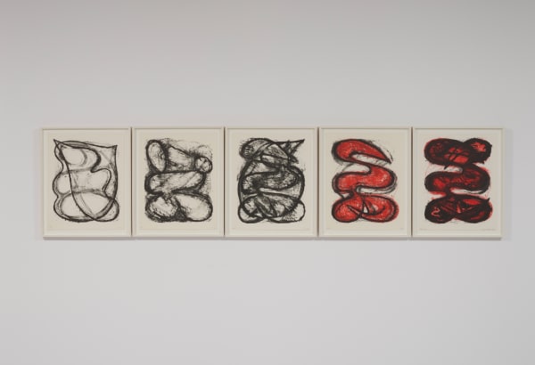 Elizabeth Murray, Five State Image (I, II, III, IV, V), 1980