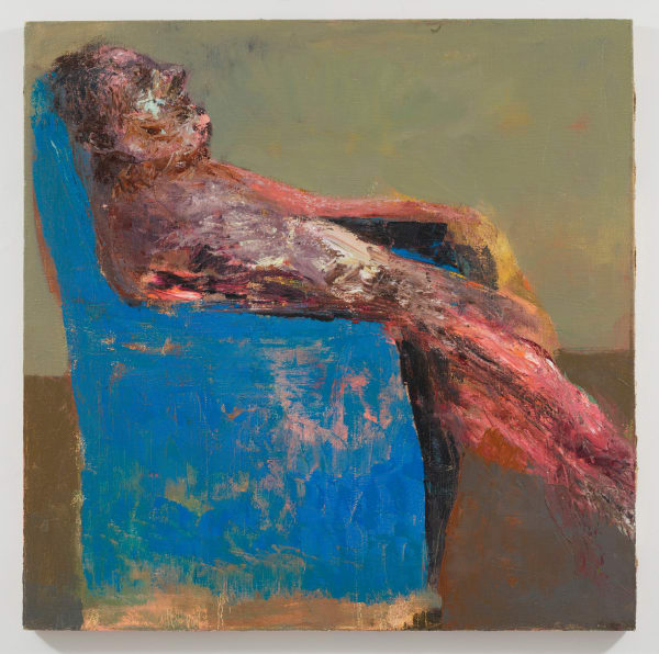 Niyaz Najafov, Blue Armchair, 2015