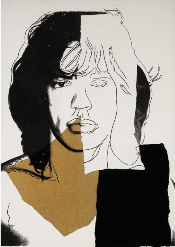 Andy Warhol Mick Jagger (F&S II.146), 1975 Signed silkscreen 74 x 110 cm Edition of 250