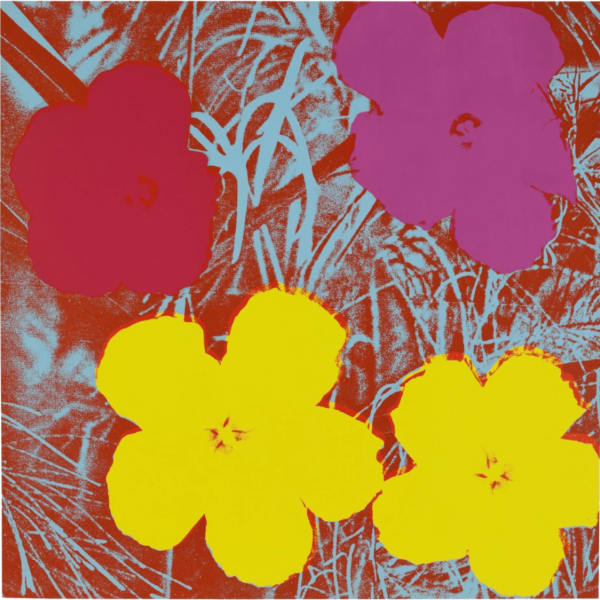 Andy Warhol Flowers 11.71, 1970 Screenprint on Paper 91.4 x 91.4 cm Edition of 250 plus 26 artist's proofs