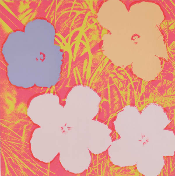 Andy Warhol Flowers 11.69, 1970 Screenprint on Paper 91.4 x 91.4 cm Edition of 250 plus 26 artist's proofs