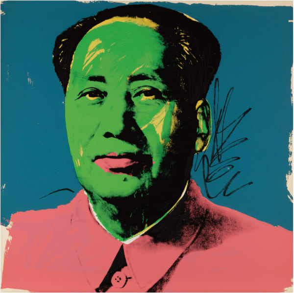 Andy Warhol MAO 11.93, 1972 Screenprint on Beckett High White paper 91.4 x 91.4 cm Edition of 250 plus 50 artist's proofs