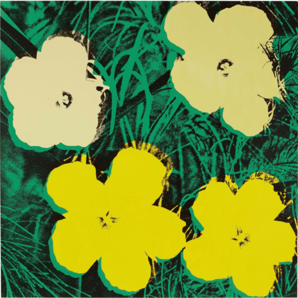 Andy Warhol Flowers 11.72, 1970 Screenprint on Paper 91.4 x 91.4 cm Edition of 250 plus 26 artist's proofs