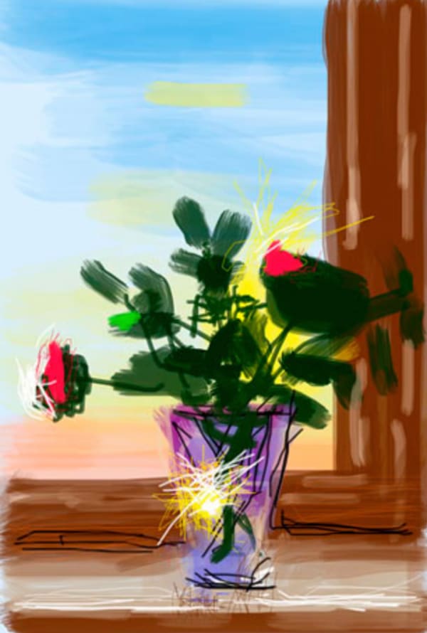 David Hockney, Untitled 400, 2009