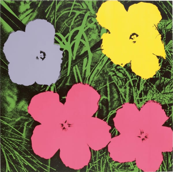 Andy Warhol Flowers 11.73, 1970 Screenprint on Paper 91.4 x 91.4 cm Edition of 250 plus 26 artist's proofs