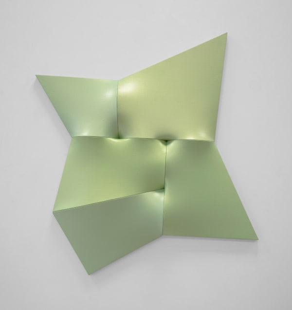 Jan Maarten Voskuil, Dynamic Monochrome Green-Gold, 2023
