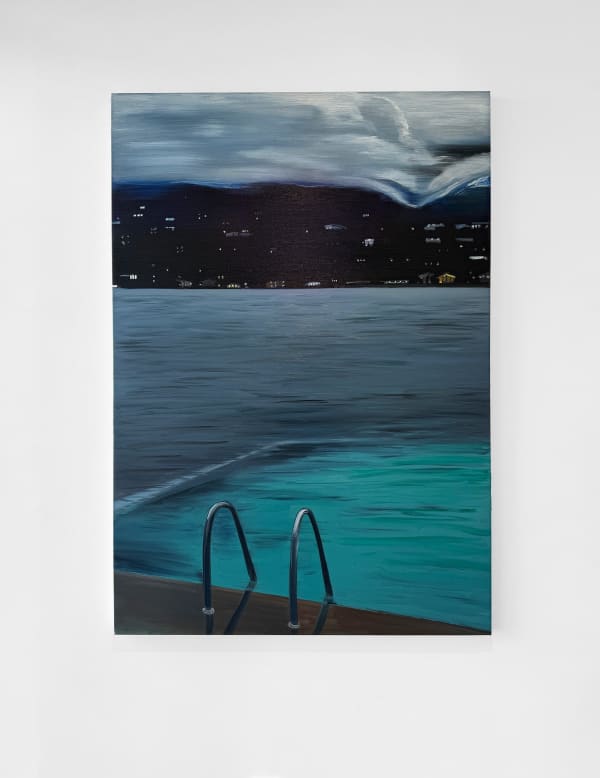 Salomon Huerta, Night Pool, 2025