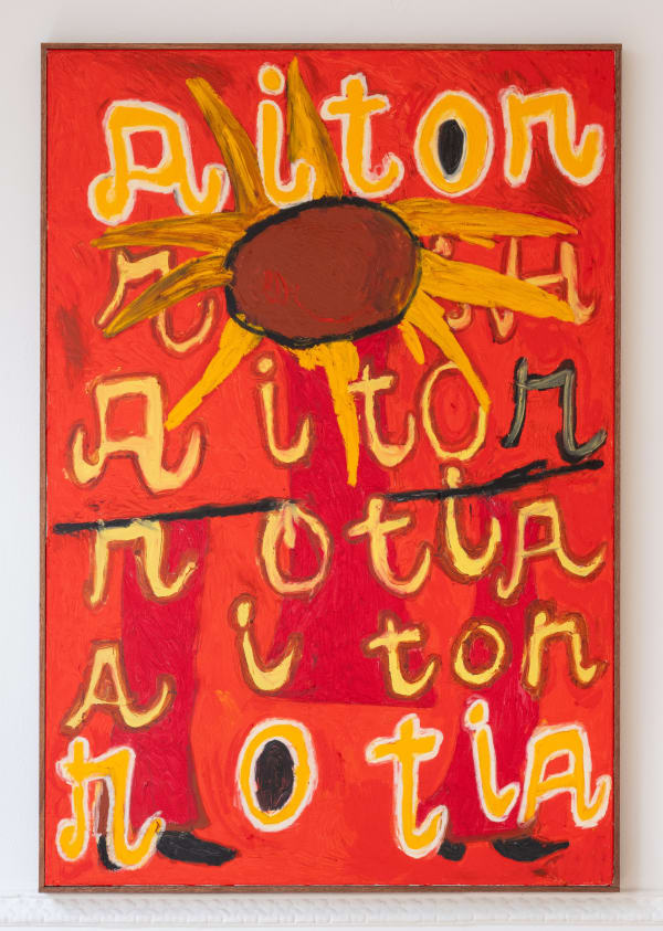 Aitor González, Hole in the Sky and My Name Pouring Through It, 2024