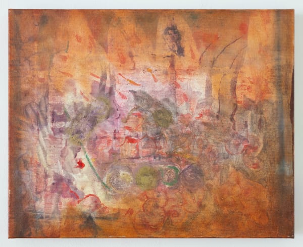 Arthur Poujois, Infinity Cityscape Burning in a Strange Loop, 2024