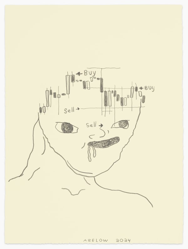 Joshua Abelow, Meme Drawing, 2024
