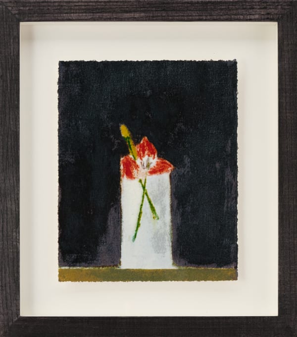 Craigie Aitchison, Tulips in a Glass, 2007
