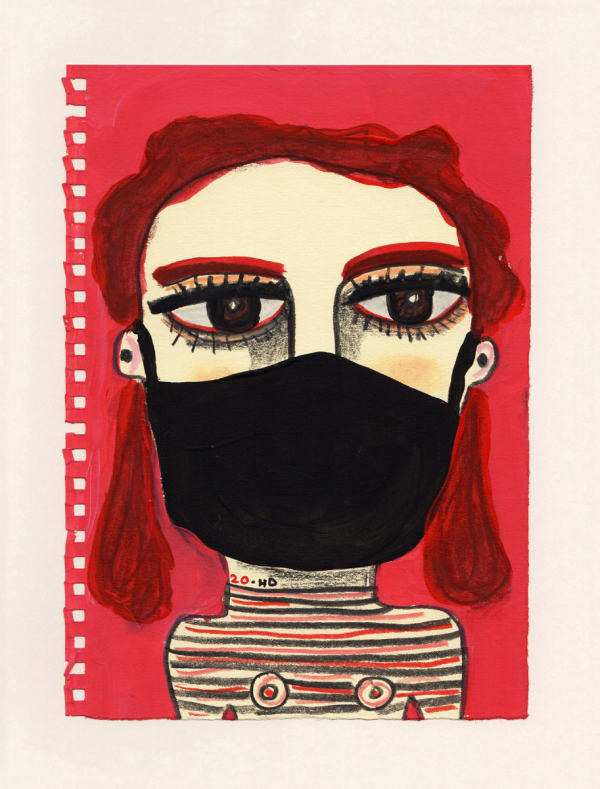 Henrietta Dubrey, Wear a Mask, 2020