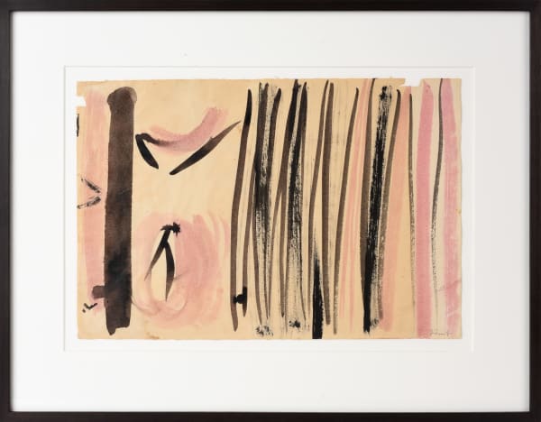 Terry Frost, Pink and Black Verticals, 1959