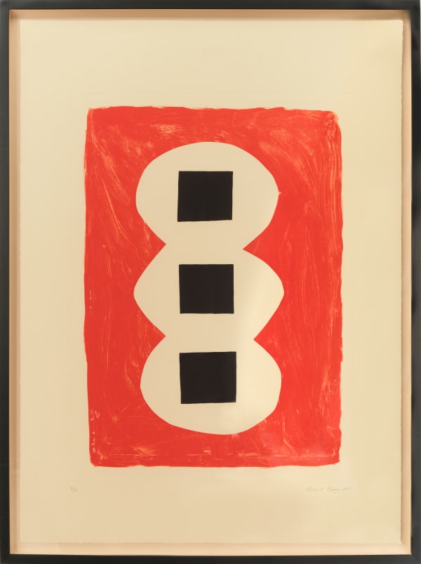 Breon O'Casey, Three Black Squares, 2001