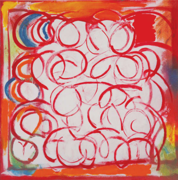 Sandra Blow, Red Circles, 2000