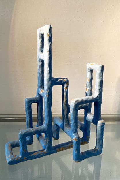 Daniel Reynolds, Grid Abstraction (Blue)