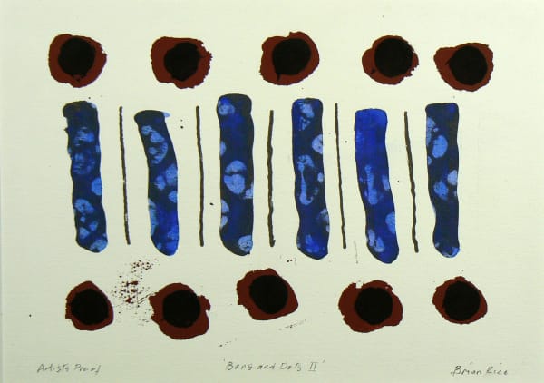 Brian Rice, Bars & Dots II, 2009