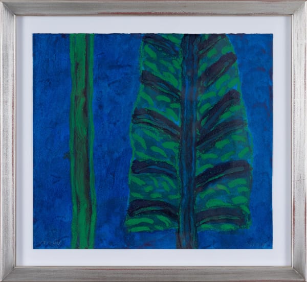 William Crozier, Untitled (green/blue trees), 2010