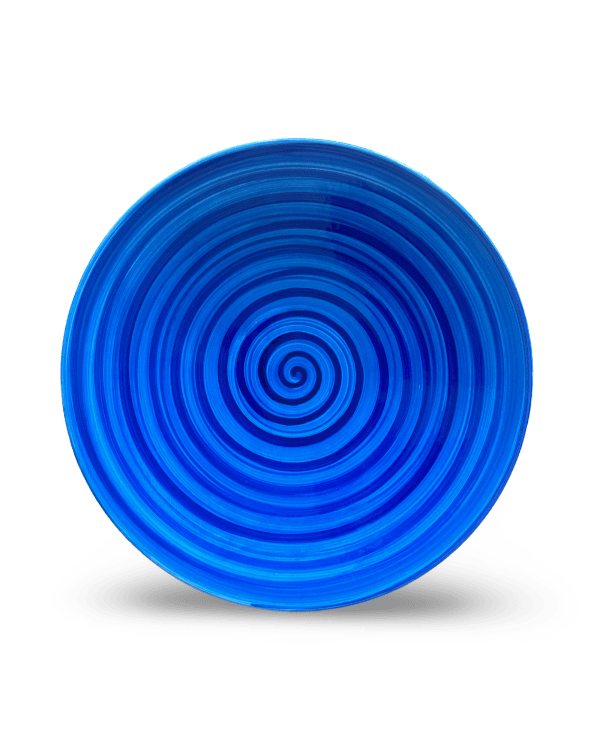 Terry Frost, Blue Spiral Plate