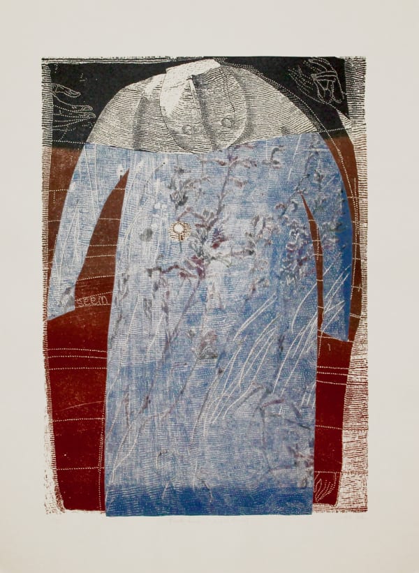 G.W. Bot, Poet and Garden (Blue), 2002