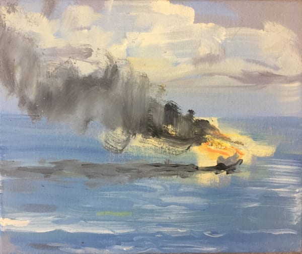 Matthew Radford, Burning Boat