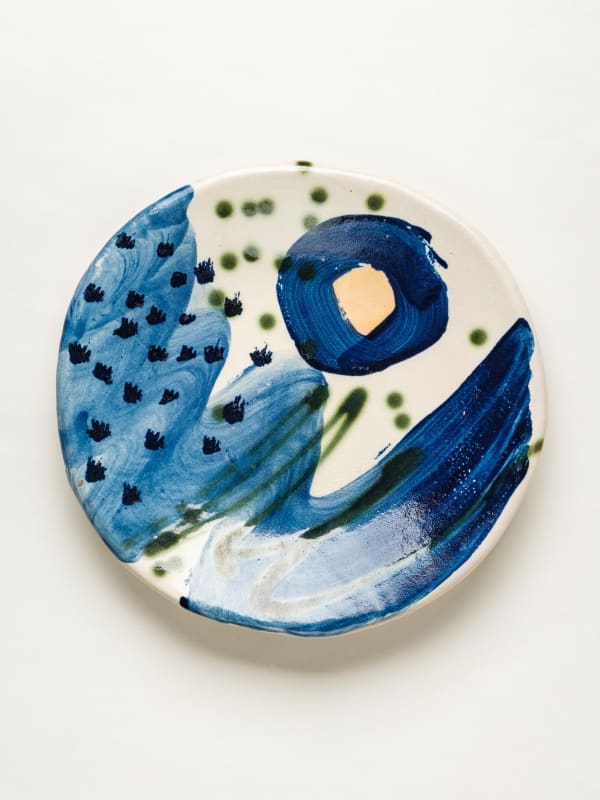 Sandy Brown, Untitled Plate, 2022