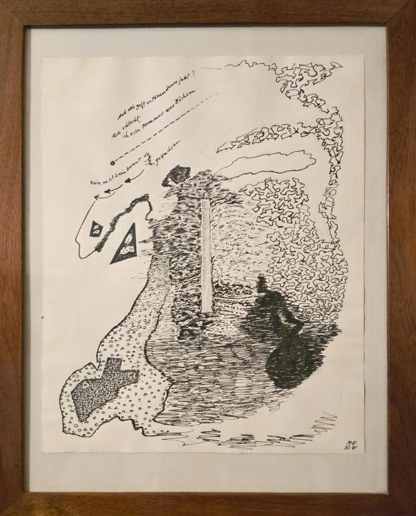 Meret Oppenheim, Ach schlecht, ich esse Kummer aus Büchsen, 1978