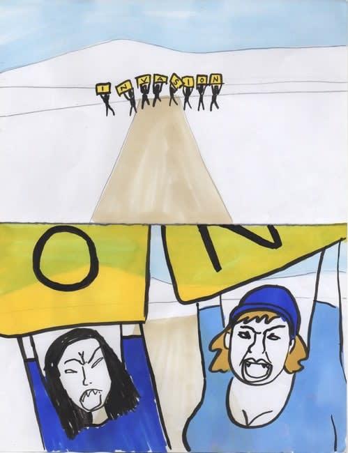 Yoshua Okón, Studies for Oracle, 2015