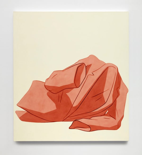 Ivy Haldeman, One Suit, Leaning on Sleeve, Cuff Reaches Out (Red), 2020