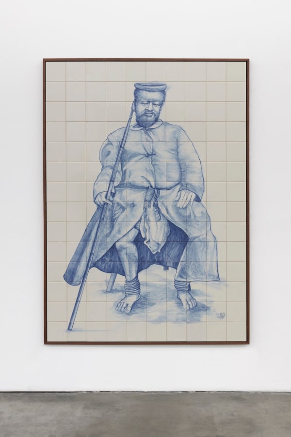 Cassi Namoda, A portrait of Gungunhana, 2021