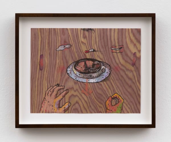 Ali Eyal, My own table, 2025