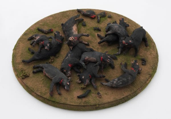 Candice Lin, Slaughtered Pigs, 2012