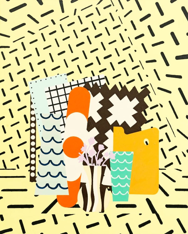 Farah Atassi, Carnation Bouquet, 2017