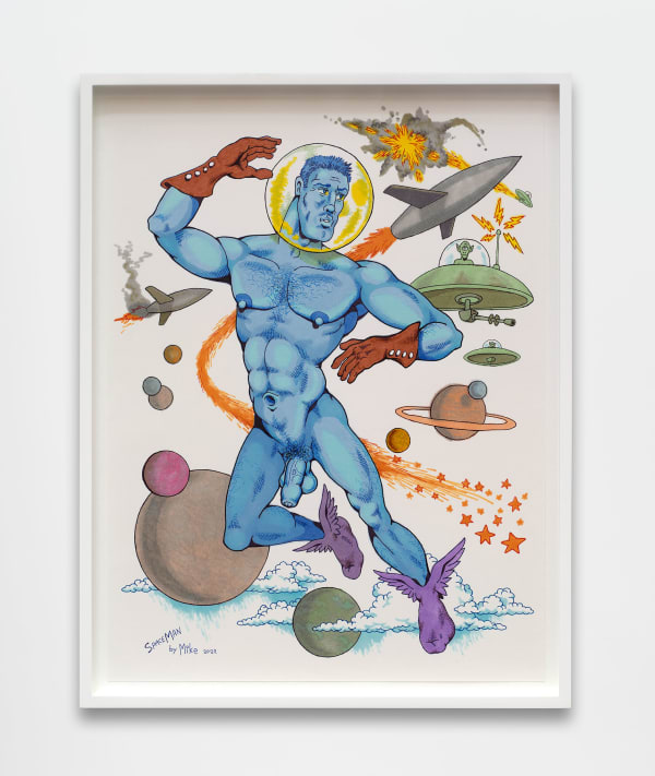 Mike Kuchar, Space Man, 2022