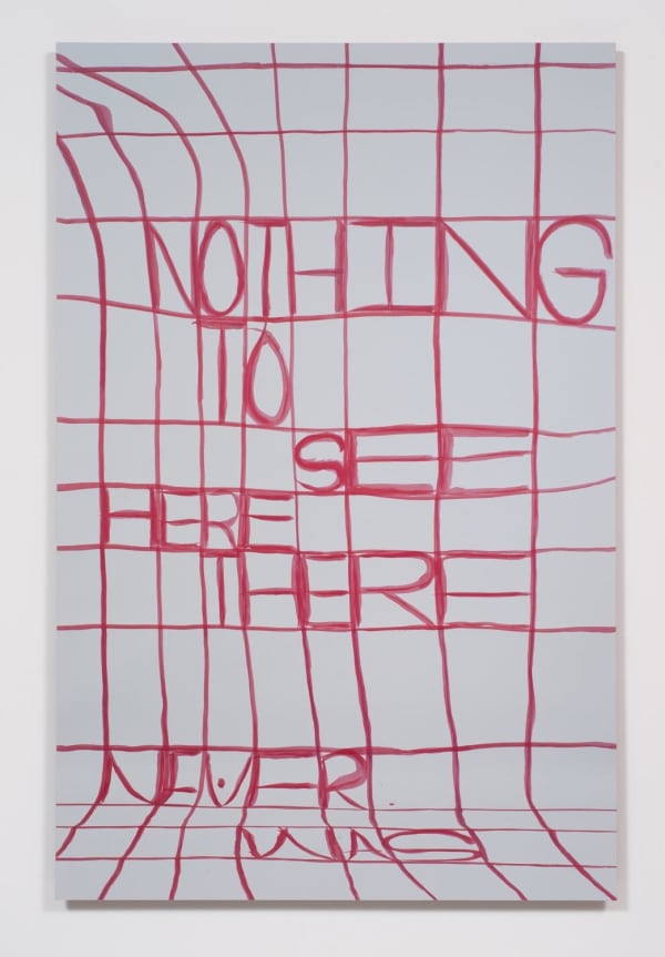 Gina Osterloh, Grid #4, Nothing To See Here There Never Was, 2014