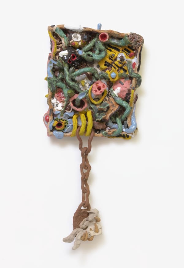 Sharif Farrag, Mirrorworld Panel with Keychain, 2019