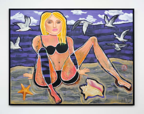 Trulee Hall, She Shells (Painting), 2024