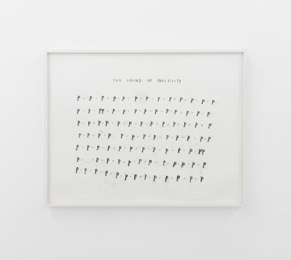 Christine Sun Kim, The Sound of Inactivity, 2016