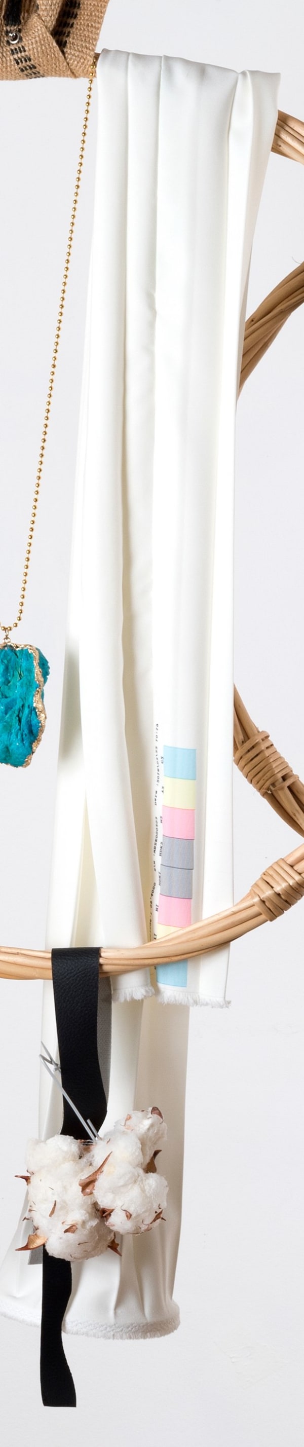 Ingrid Luche, Accessory (Pleated Scarf 2), 2018