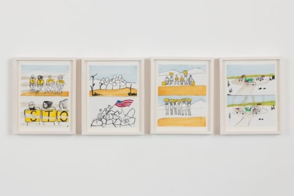 Yoshua Okón, Studies for Oracle, 2015