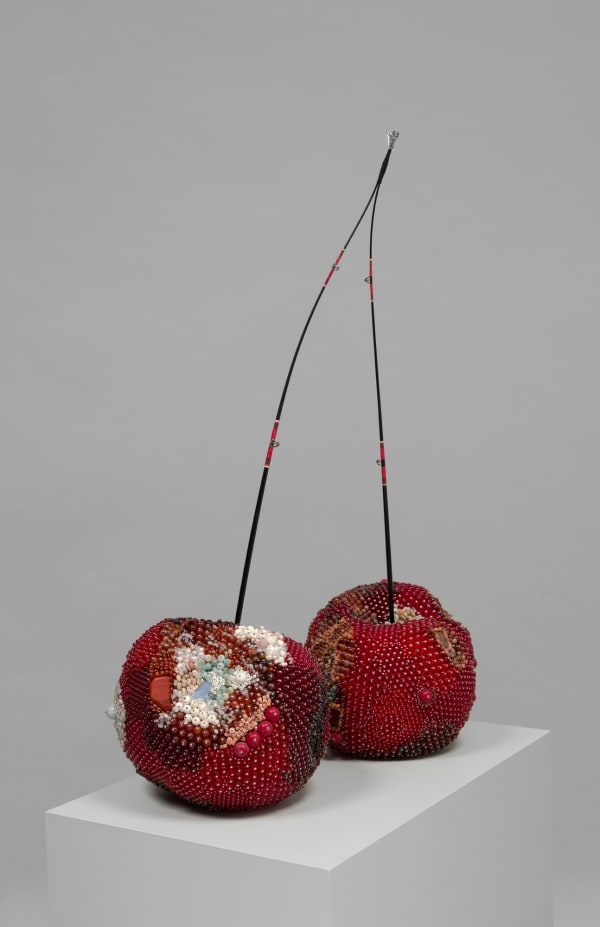 Kathleen Ryan, Bad Cherries (Dimples), 2020