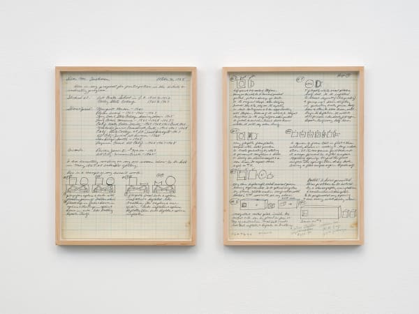 Channa Horwitz, To Maurice Tuchman proposal for Experiments in Art and Technology, 1968