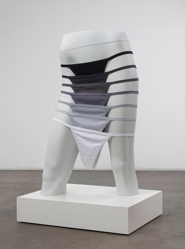 Amanda Ross-Ho, Untitled Sculpture (ONCE U GO BLACK), 2015